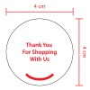 Thanks For Shopping Sticker
