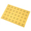 Mutlu Yıllar Gold Sticker